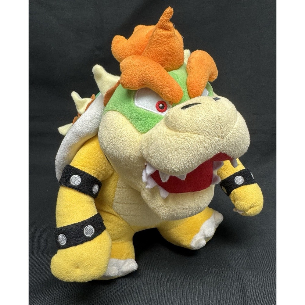 Nintendo Super Mario Brothers Bower  11" Plush/Stuffed Animal Toy